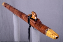 Tasmanian Blackwood Native American Flute, Minor, Mid A-4, #K23H (11)